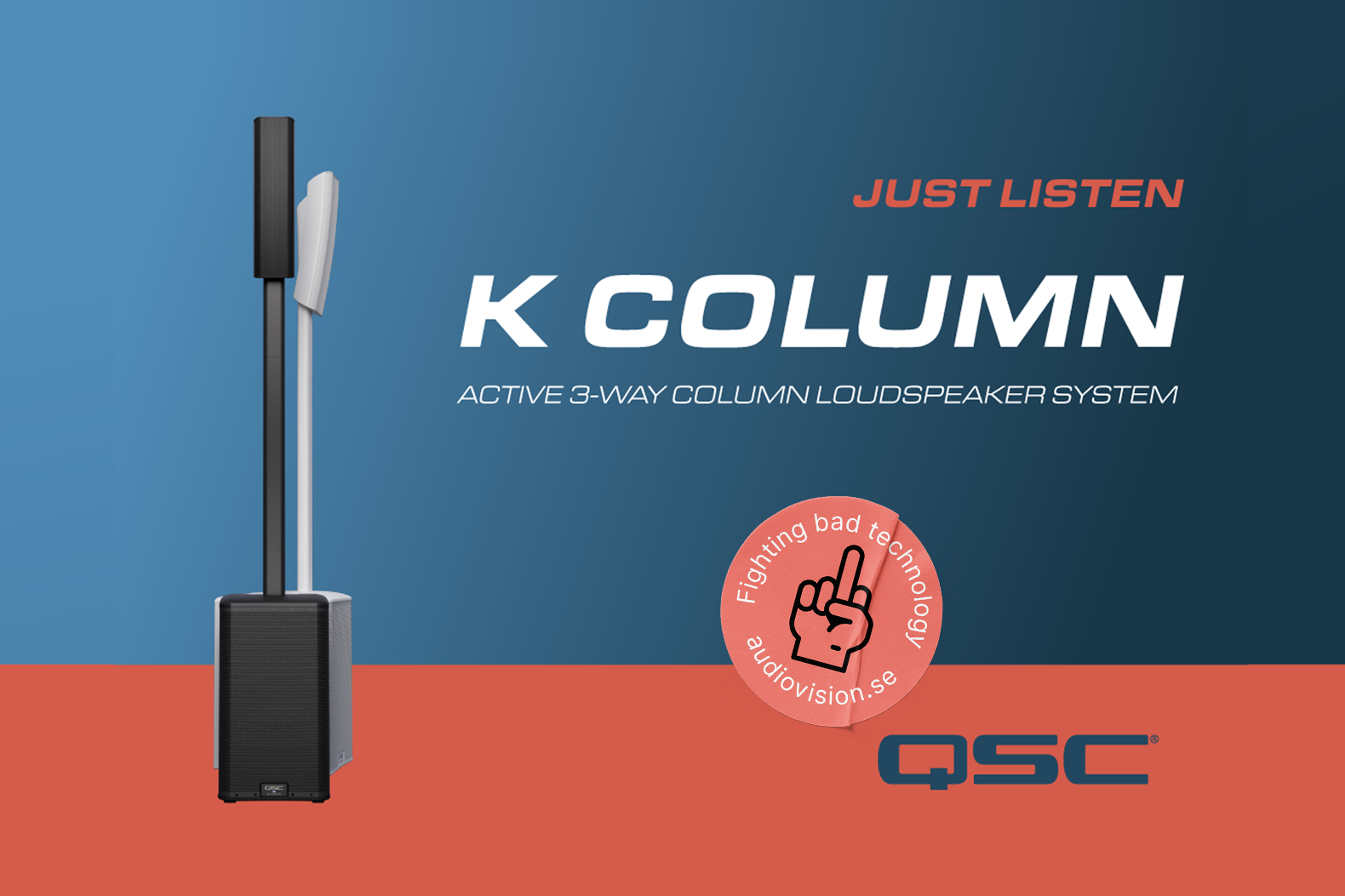 Världspremiär för QSC KC-12